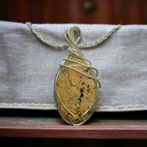 Picture Jasper in Silver