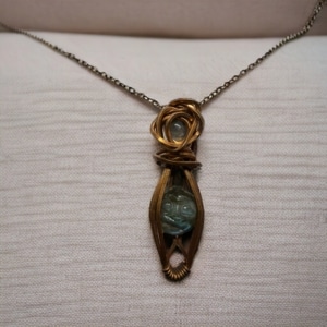 Labradorite in Copper