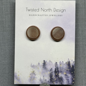 15 mm Polished Sheep Horn Studs