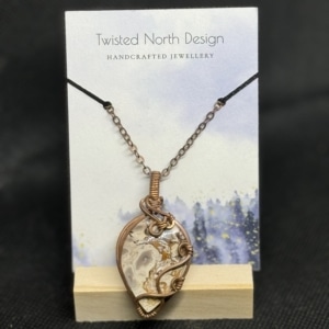 Petrified Palm Root in Copper