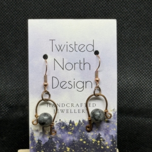 Larvikite Earrings