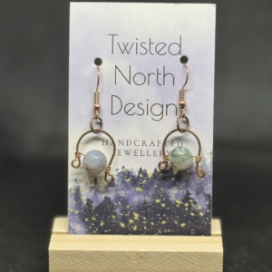 Moss Agate Earrings
