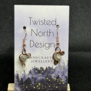 Labradorite chip Earrings