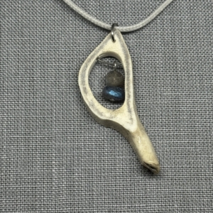 Mule Deer Antler with Labradorite Accents