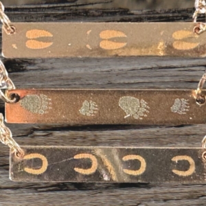 Stainless Steel Bar Necklace