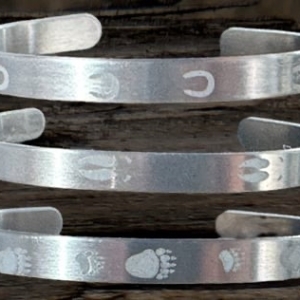 Engraved Cuff Bracelet 5mm